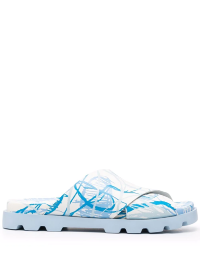Camper Brutus Slip-on Sandals In Blue