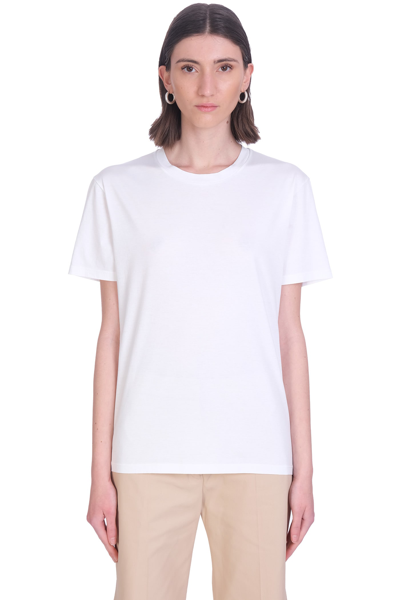 Jil Sander T-shirt In White Cotton