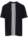 ADIDAS Y-3 YOHJI YAMAMOTO ADIDAS Y-3 YOHJI YAMAMOTO MEN'S BLACK OTHER MATERIALS T-SHIRT,HG6095BLACK M