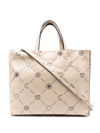 MARNI LOGO-PRINT TOTE BAG