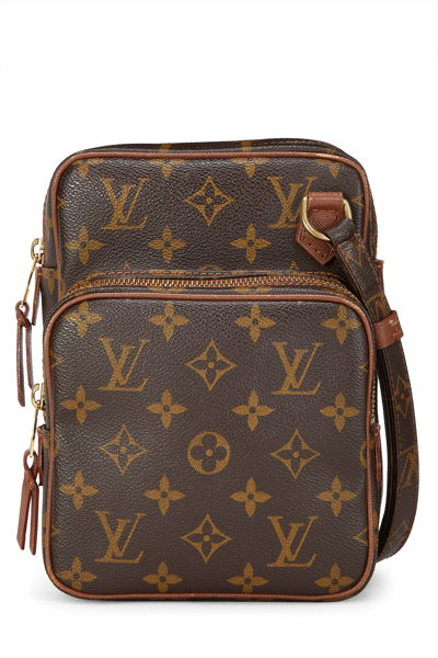 Pre-owned Louis Vuitton Comme Des Garçons X  Monogram Canvas Sac 2 Poches