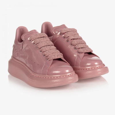 Alexander Mcqueen Kids'  Girls Pink Oversized Trainers