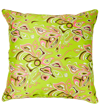 Emilio Pucci Africana Recycled Techno Twill Cushion In Verde