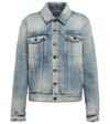 SAINT LAURENT DISTRESSED DENIM JACKET