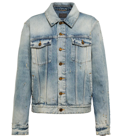 Saint Laurent Long Sleeve Denim Jacket