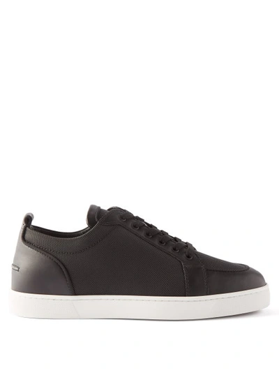 Christian Louboutin Rantulow Leather Trainers In Nocolor