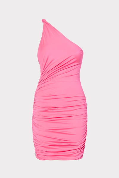 Milly Bec Jersey Dress In  Pink