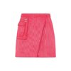 MARINE SERRE MARINE SERRE  CYCLING MOIRE MINI SKIRT