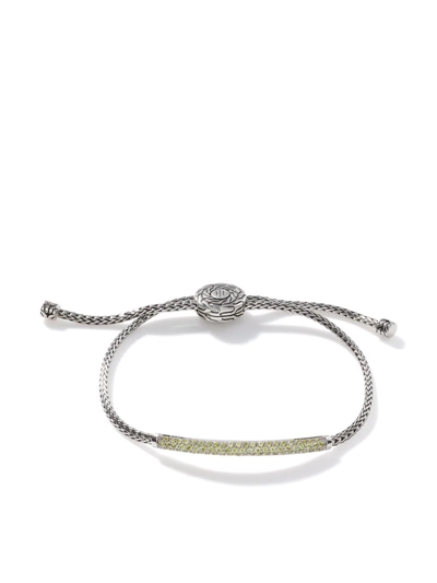 John Hardy Women's Unisex Peridot Mini Chain Pull-through Bracelet