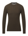 Drumohr Sweaters In Military Green