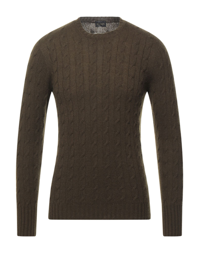 Drumohr Sweaters In Military Green