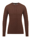 Drumohr Sweaters In Brown