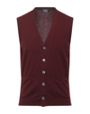 Drumohr Cardigans In Maroon