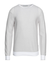 Vneck Sweaters In Light Grey