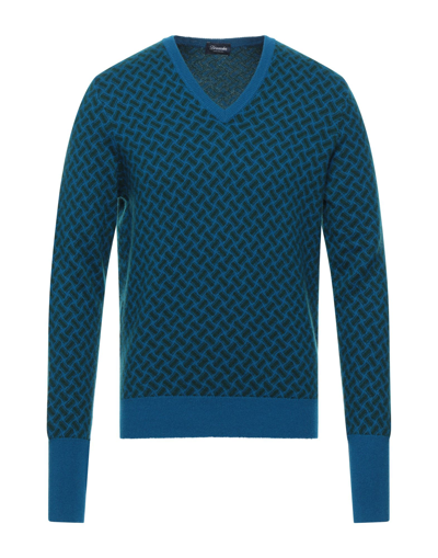 Drumohr Sweaters In Azure