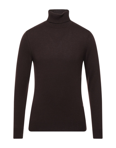 Drumohr Turtlenecks In Dark Brown