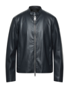 Armani Exchange Jackets In Dark Blue