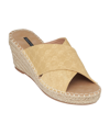Gc Shoes Women's Darline Espadrille Wedge Sandals In Yellow
