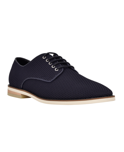 Calvin Klein Men's Aggussie Lace Up Casual Oxford In Navy