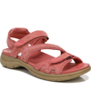 Dr. Scholl's Women's Adelle 4 Ankle Strap Sandals Women's Shoes In Faded Rose Suede
