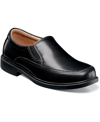 Florsheim Toddler Boys Bogan Moc Toe Jr. Slip On Ii Shoes In Black