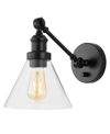 Jonathan Y Cowie Adjustable Led Wall Sconce In Black