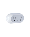 Jonathan Y Smart Dual Plug - Wi-fi Remote App Control For Lights Appliances In White