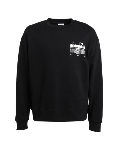 Diadora Sweatshirts In Black