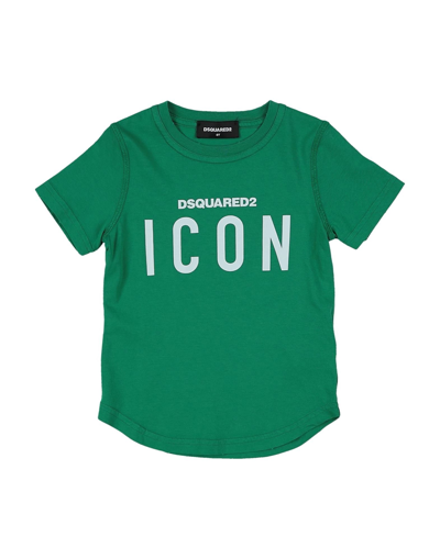Dsquared2 T-shirts In Green