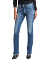 Silver Jeans Co. Women's Suki Mid Rise Slim Bootcut Jeans In Indigo