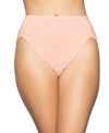 Vanity Fair Illumination Hi-cut Brief Underwear 13108, Also Available In Extended Sizes In Peach Sorbet
