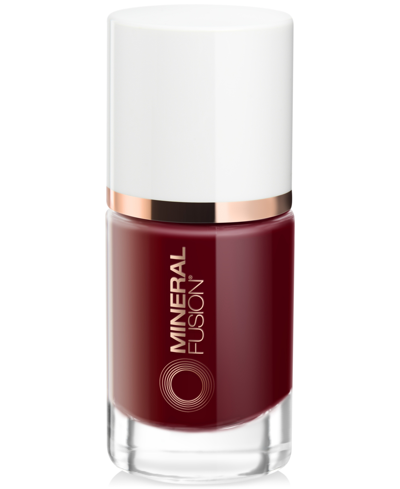 Mineral Fusion Nail Lacquer In Heart Throb (deep Red)