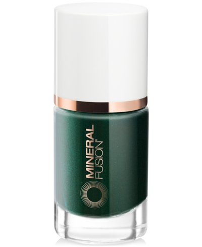 Mineral Fusion Nail Lacquer In Money Maker (metallic Emerald Green)
