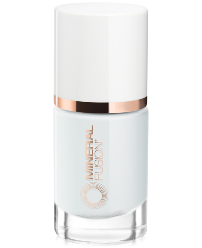 Mineral Fusion Nail Lacquer In Ice Breaker (white With Subtle Blue)