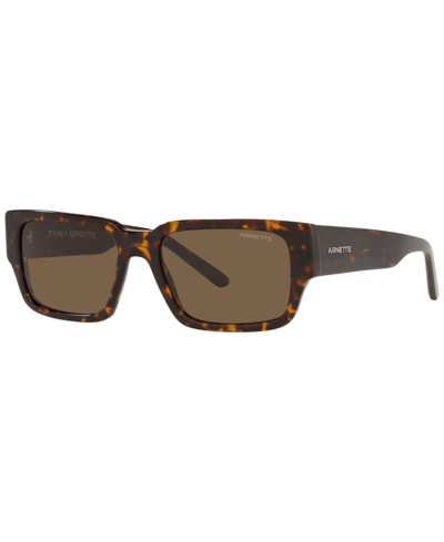 Arnette Unisex Sunglasses, An4296 Daken 54 In Dark Brown
