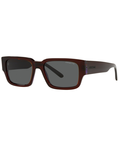 Arnette Unisex Sunglasses, An4296 Daken 54 In Dark Grey