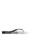 Havaianas Toe Strap Sandals In Black