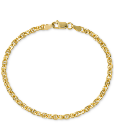 Giani Bernini Mariner Link Chain Bracelet In 18k Gold-plated Sterling Silver Or Sterling Silver, Created For Macy' In Gold Over Silver