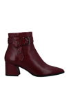 Bruno Premi Ankle Boots In Red