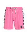 QUIKSILVER QUIKSILVER QS VOLLEY ORIGINAL ARCH VOLLEY 17NB MAN BEACH SHORTS AND PANTS PINK SIZE L POLYESTER, COT