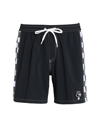 QUIKSILVER QUIKSILVER QS VOLLEY ORIGINAL ARCH VOLLEY 17NB MAN BEACH SHORTS AND PANTS BLACK SIZE L POLYESTER, CO