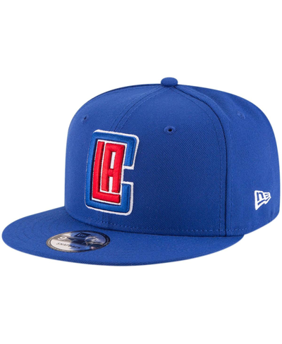 New Era Men's Royal La Clippers Official Team Color 9fifty Adjustable Snapback Hat