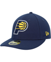 NEW ERA MEN'S NAVY INDIANA PACERS TEAM LOW PROFILE 59FIFTY FITTED HAT