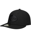 NEW ERA MEN'S BLACK NEW YORK JETS BLACK ON BLACK LOW PROFILE 59FIFTY II FITTED HAT