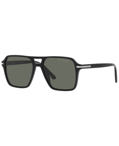 Prada Pilot Men's Sunglasses, Pr 20ys In Black