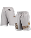 PRO STANDARD MEN'S PRO STANDARD GRAY SAN DIEGO PADRES TEAM SHORTS