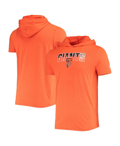 New Era Heathered Orange San Francisco Giants Hoodie T-shirt
