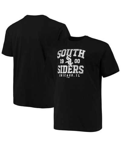 Profile Men's Black Chicago White Sox Big And Tall Hometown Collection Southsider T-shirt