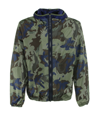 FAY JACKET WITH CAMOUFLAGE MOTIF
