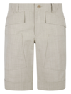 BURBERRY MULTI PATCHED POCKET SHORTS